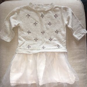 Old Navy youth girls Sweatshirt tutu dress!